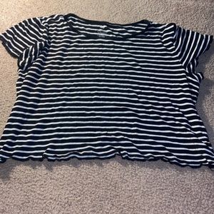 Ribbed Striped T-Shirt